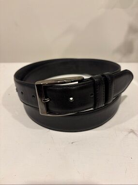 Bench Craft Leather Belt - 3558 1 Black Sz 42 Canadian Made Basic Belt
